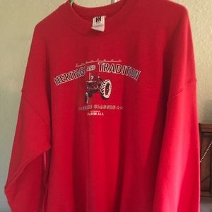 Red International Harvester Sweatshirt